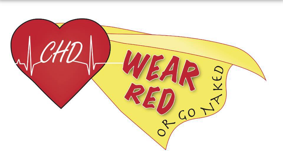 Wear Red Or Go Naked Logo